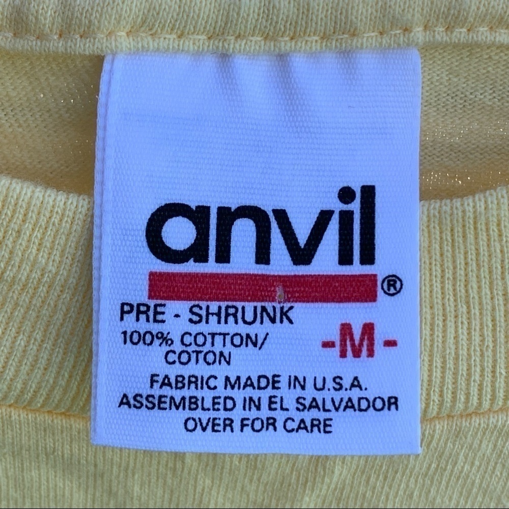 Vintage Floral Tee Shirt Air Waves - Picture 7 of 7